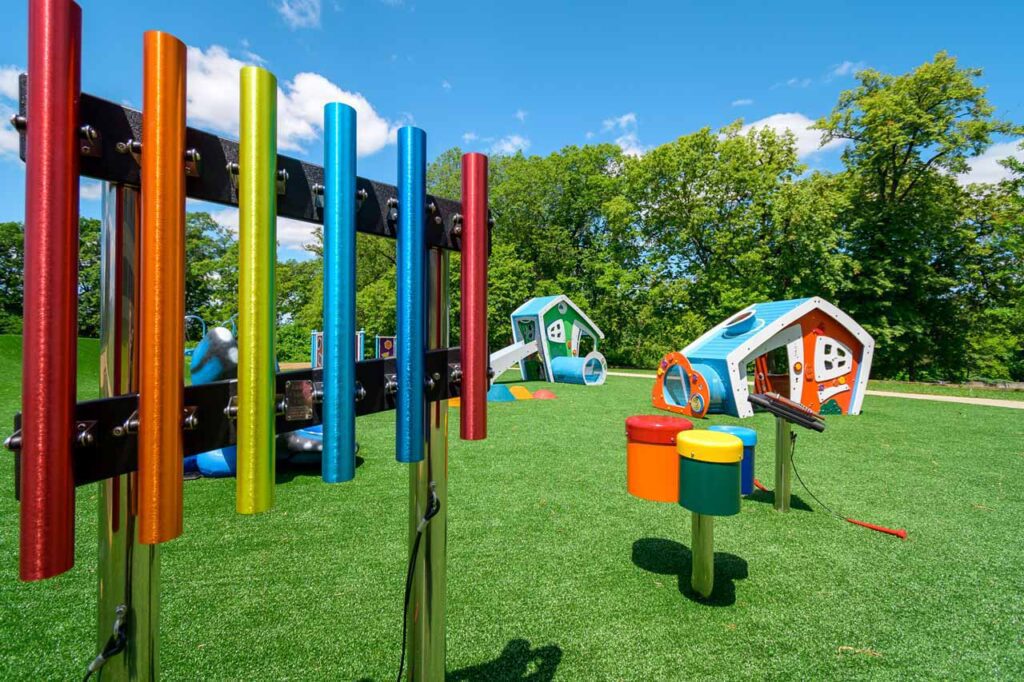 A large xylophone