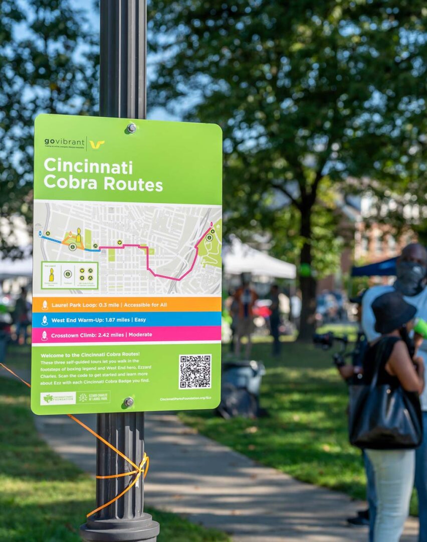 go Vibrant signage at Ezz fest