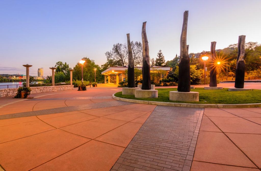 Theodore M. Berry Park pavilion 